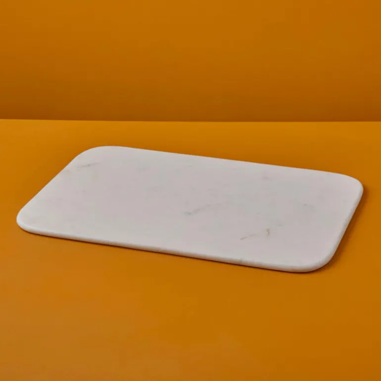 Planche en marbre blanc 60x40cm