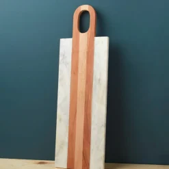 Planche longue en marbre et bois Moa Be Home