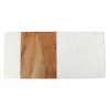 Planche rectangle en marbre et bois Be Home