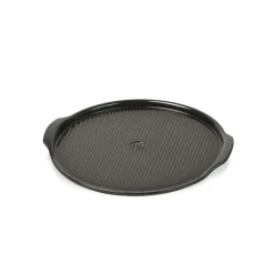 Plaque pizza 37cm Fusain