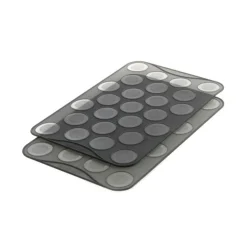 2 plaques macarons