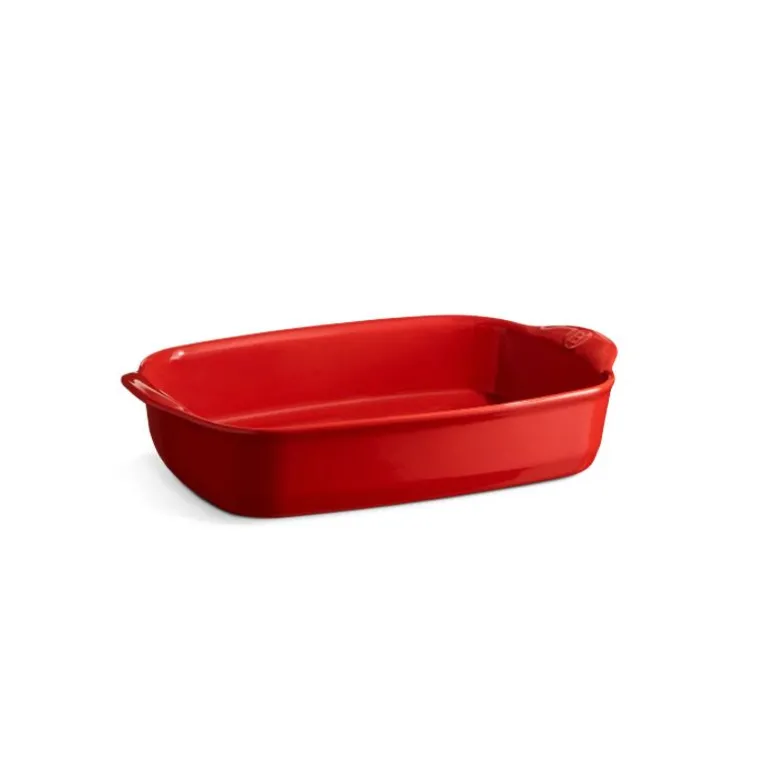 Plat à four 36 cm rouge Ultime Emile Henry
