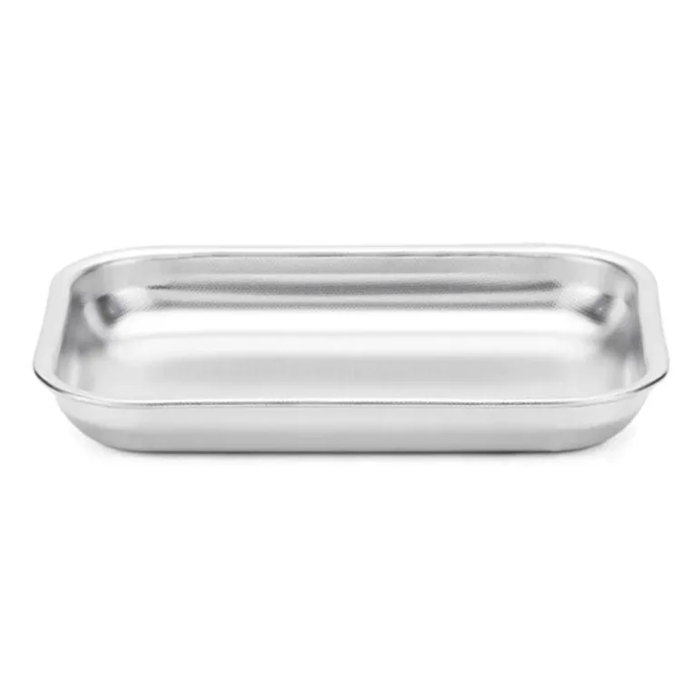 Plat à four bas inox 30 cm Patisse