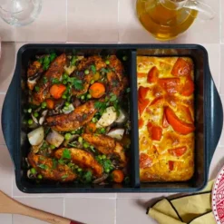 Plat à four rouge Cookut