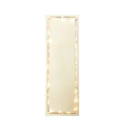 Plat en bois rectangulaire avec Led
