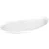 Plat organique en porcelaine 37x22 cm Table Passion