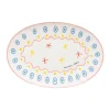 Plat ovale en grès 45cm Summer Bliss Costa Nova
