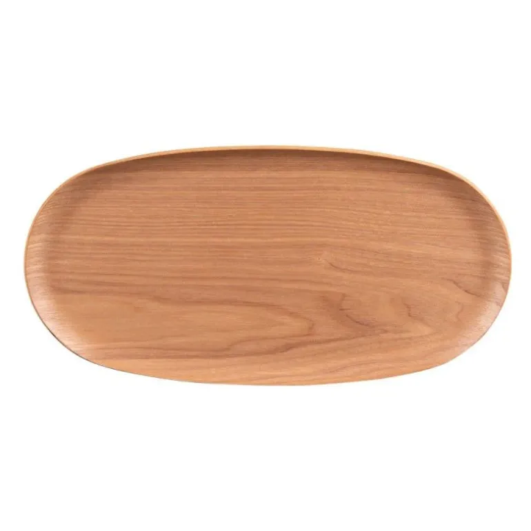 Plateau ovale 31x15 cm naturel Table Passion
