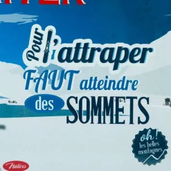 Plateau SPORT D'HIVER 46x34cm
