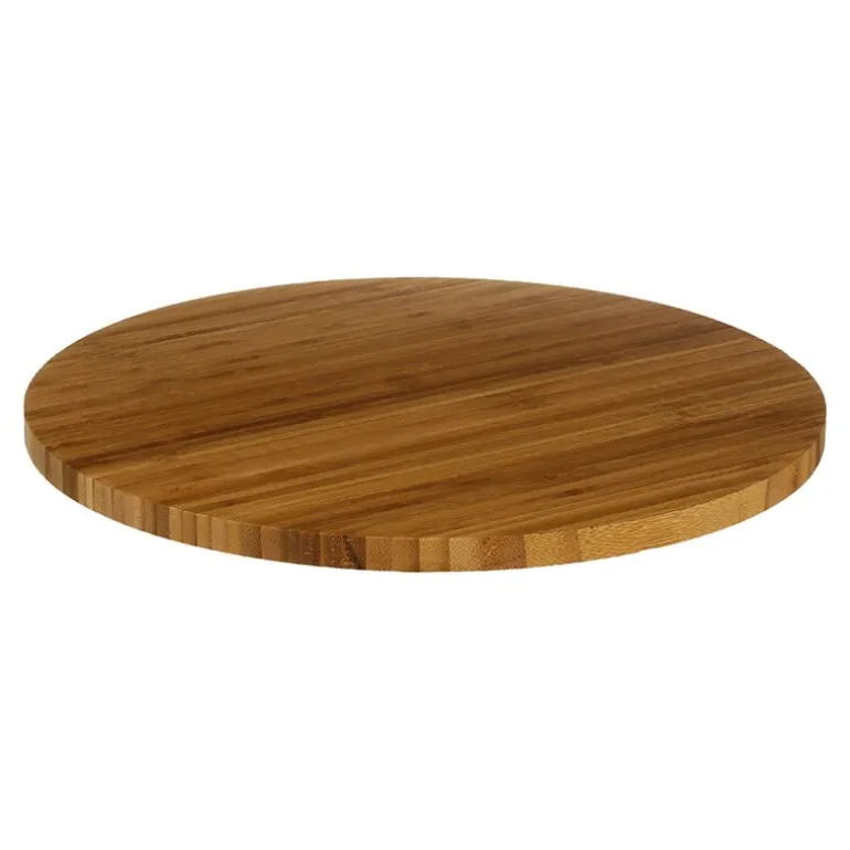 Plateau tournant en bambou 35cm