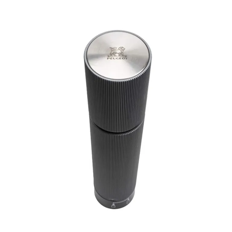 Pompe de conservation vin et effervescent en aluminium 20cm Line Peugeot