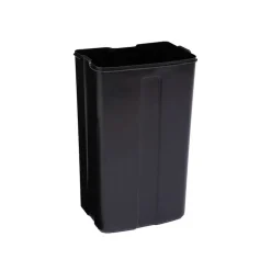 Poubelle rectangulaire à pédale métal bleue 30L Ariane Five