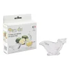2 presse-citrons transparents