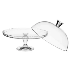 Présentoir à gâteaux cloche verre