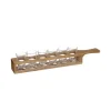 Rack en bois 6 shooters 24cl