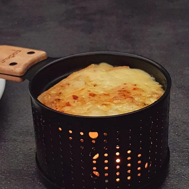 Raclette 2 personnes noires Lumi Cookut