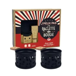 Raclette bougie noir je peux pas j'