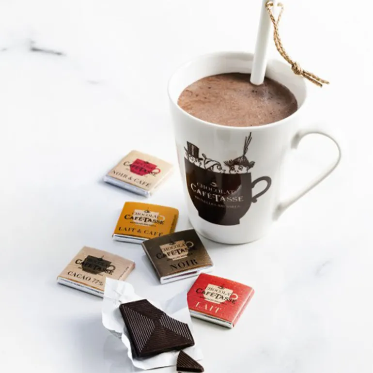 Réglette 15 carrés de chocolats