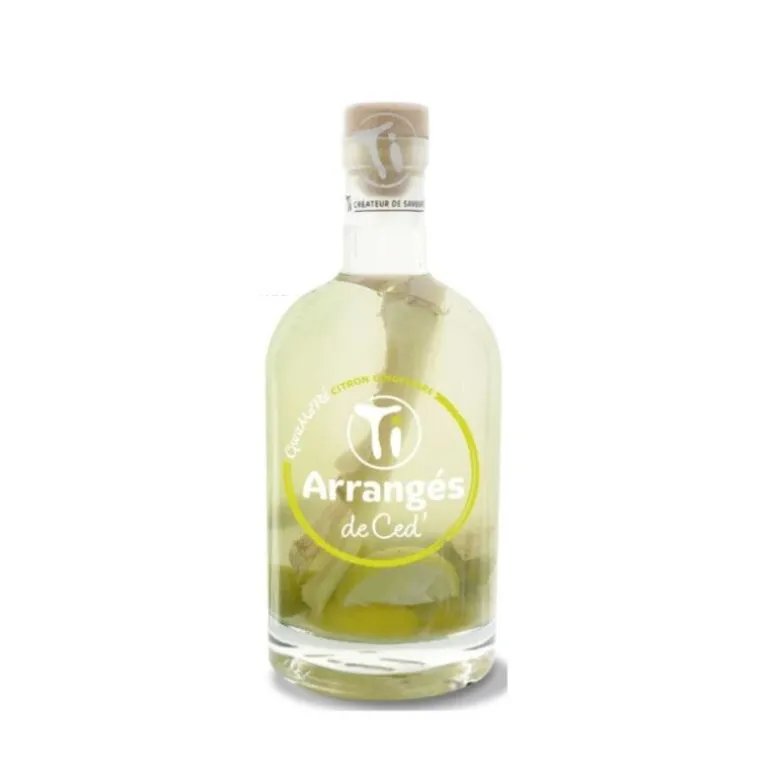 Rhum arrangé Citron Gingembre 70cl