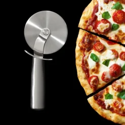 Roulette à pizza en inox