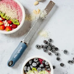 Râpe zesteur premium bleu denim Microplane