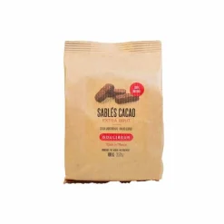 Sablés cacao extra brut 100gr