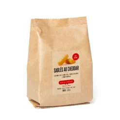 Sablés cheddar 100gr