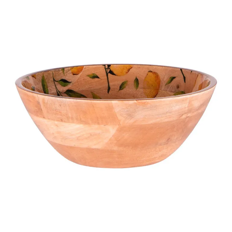 Saladier en manguier 30cm Sorrento Table Passion
