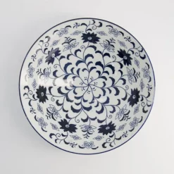 Saladier porcelaine bleu 1,6L Botan Tokyo Design