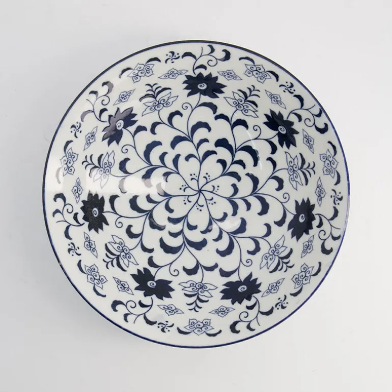 Saladier porcelaine bleu 1,6L Botan Tokyo Design
