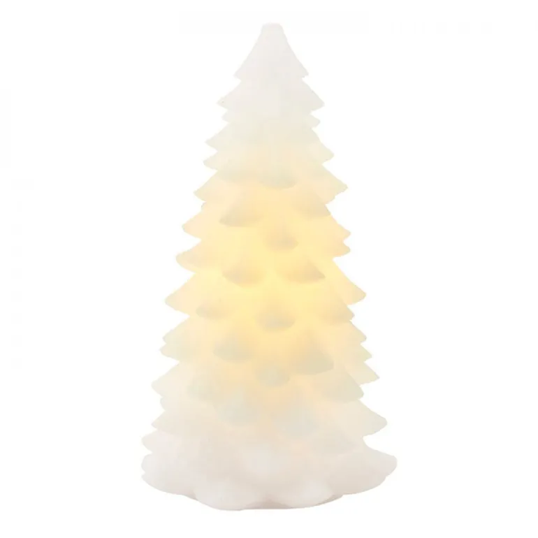 Sapin de Noël en cire LED 23 CM