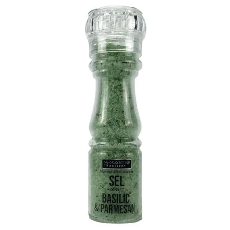Sel basilic et parmesan