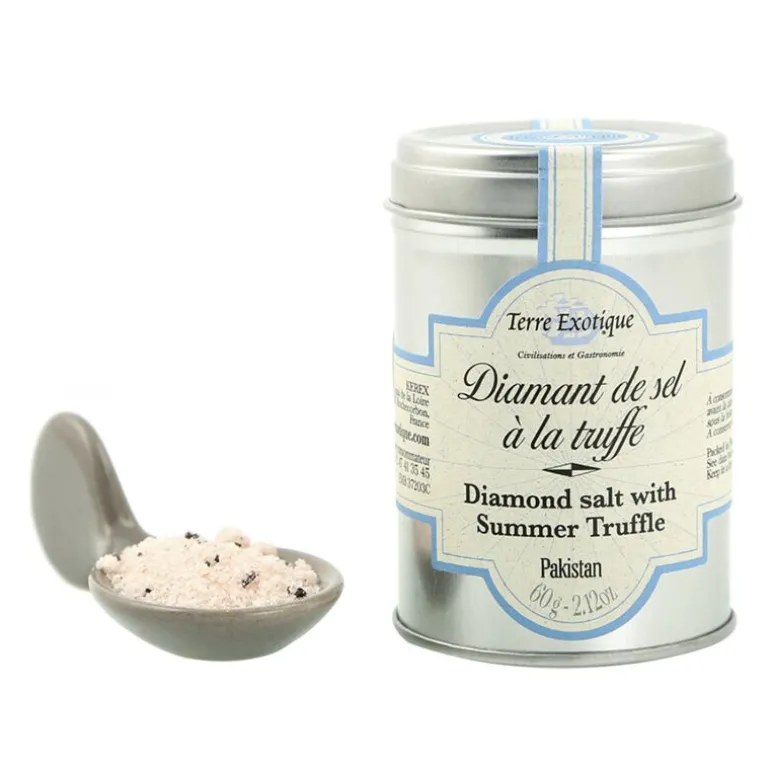 Sel de l'Himalaya et la truffe