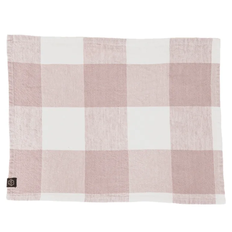 Serviette et set de table en lin pétale Palma II Haomy