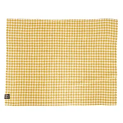 Serviette et set de table en lin paille Piana II Haomy