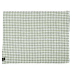 Serviette et set de table en lin amande Piana II Haomy