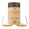 Set 2 verres à whisky Everest et Mont Blanc 350ml Topographic Alaskan Maker