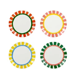 Set de 4 assiettes plates 27cm Dolce Vita Table Passion