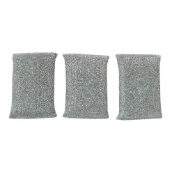 Set de 3 éponges métalliques Pulito