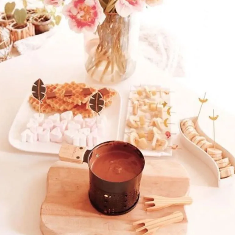 Set de fondue chocolat au lait