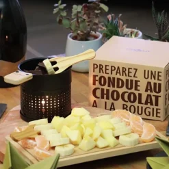 Set de fondue chocolat au lait