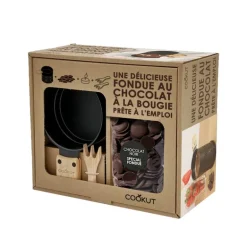 Set de fondue chocolat noir