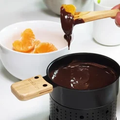 Set de fondue chocolat noir