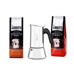 Set moka de 3 tasses et 1 cafetière