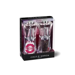 Set moulins sel & poivre Crystal 12