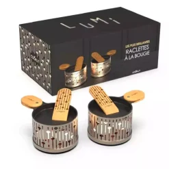 Set raclette à la bougie Champagne
