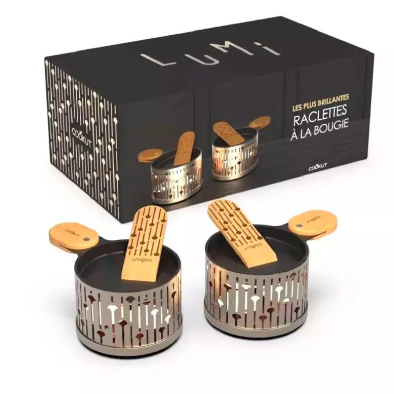 Set raclette à la bougie Champagne
