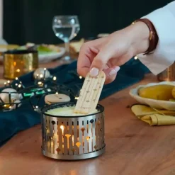 Set raclette à la bougie Champagne
