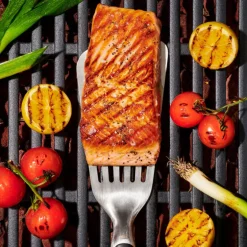 Spatule ajourée flexible pour barbecue