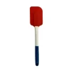 Spatule silicone bleu blanc rouge